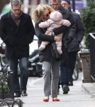 Sienna Miller And Family Out And About In New York