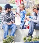 Exclusive... Jordan Bratman Takes Max To The Park