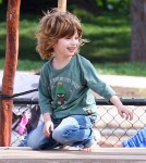 Exclusive... Jordan Bratman Takes Max To The Park