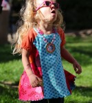 Bethenny Frankel & Bryn Stop For Ice Cream In The Park