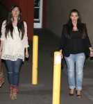 Exclusive... The Kardashian's Attend A Private Party