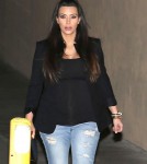 Exclusive... The Kardashian's Attend A Private Party