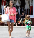 Alessandra Ambrosio & Anja Stop For Ice Cream