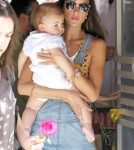 Alessandra Ambrosio Celebrates Her Birthday At The Ivy