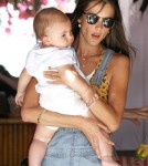 Alessandra Ambrosio Celebrates Her Birthday At The Ivy