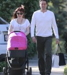 Alyson Hannigan And Her Husband Take Their Daughter For A Stroll