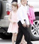 Britney Spears Enjoys Easter Church Service with the Fam