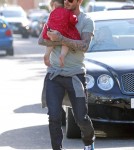 David Beckham Takes Harper Out
