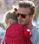 David Beckham Takes Harper Out