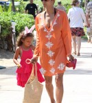 Halle Berry & Daughter Nahla Attend An Easter Egg Hunt In Maui