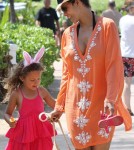 Halle Berry & Daughter Nahla Attend An Easter Egg Hunt In Maui