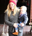 Hilary Duff Takes Luca To Baby Class