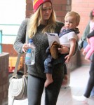Hilary Duff Takes Luca To Baby Class