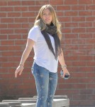 Hilary Duff Takes Luca To The Park