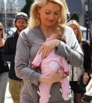 Holly Madison & Baby Rainbow At The Grove