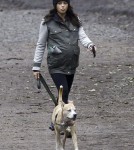 Jenna Dewan Tatum Takes Her Baby Bump and Her Dogs For a Walk in London