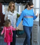 Jennifer Garner Takes Seraphina To Breakfast