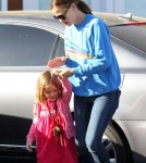 Jennifer Garner Takes Seraphina To Breakfast