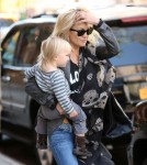 Kate Hudson & Son Bingham Out In New York