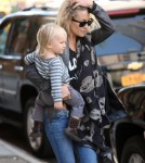 Kate Hudson & Son Bingham Out In New York