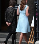 Kate Middleton Arriving At The National Portrait Gallery In London