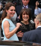 Kate Middleton Arriving At The National Portrait Gallery In London