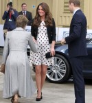 Prince William & Pregnant Kate Visit Warner Bros. Studio