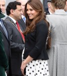 Prince William & Pregnant Kate Visit Warner Bros. Studio