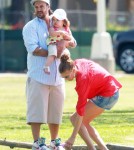 Kevin Federline & Family Watch His Boys Play Soccer
