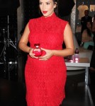 Pregnant Kim Kardashian Promoting Her 'Glam' Perfume In Vegas