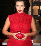 Pregnant Kim Kardashian Promoting Her 'Glam' Perfume In Vegas