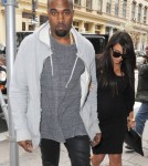 Kim Kardashian & Kanye West Shopping In NYC