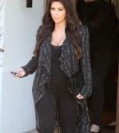 Pregnant Kim Kardashian Steps Out In West Hollywood