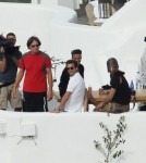 Kardashians Enjoy Breakfast Together In Greece