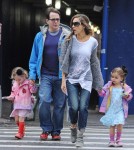 Sarah Jessica Parker & Matthew Broderick Take Their Kids To School