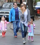Sarah Jessica Parker & Matthew Broderick Take Their Kids To School