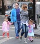 Sarah Jessica Parker & Matthew Broderick Take Their Kids To School