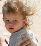 Semi-Exclusive... Pasty Alanis Morissette & Son Ever Enjoy The Beach In Hawaii
