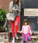 Alessandra Ambrosio Takes Anja To See The Doctor