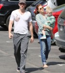 Amy Adams & Family Going To Breakfast