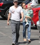 Amy Adams & Family Going To Breakfast