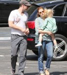 Amy Adams & Family Going To Breakfast