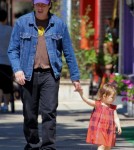 Benicio del Toro Takes Delilah To A Play Date