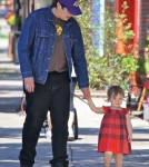 Benicio del Toro Takes Delilah To A Play Date