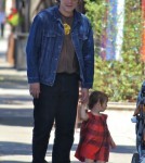 Benicio del Toro Takes Delilah To A Play Date