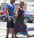 Exclusive... Donald Fasion & CaCee Cobb Grab Lunch At King's Road Cafe