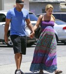 Exclusive... Donald Fasion & CaCee Cobb Grab Lunch At King's Road Cafe