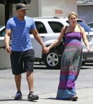Exclusive... Donald Fasion & CaCee Cobb Grab Lunch At King's Road Cafe