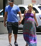 Exclusive... Donald Fasion & CaCee Cobb Grab Lunch At King's Road Cafe