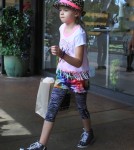 Denise Richards Takes Her Daughters Shopping